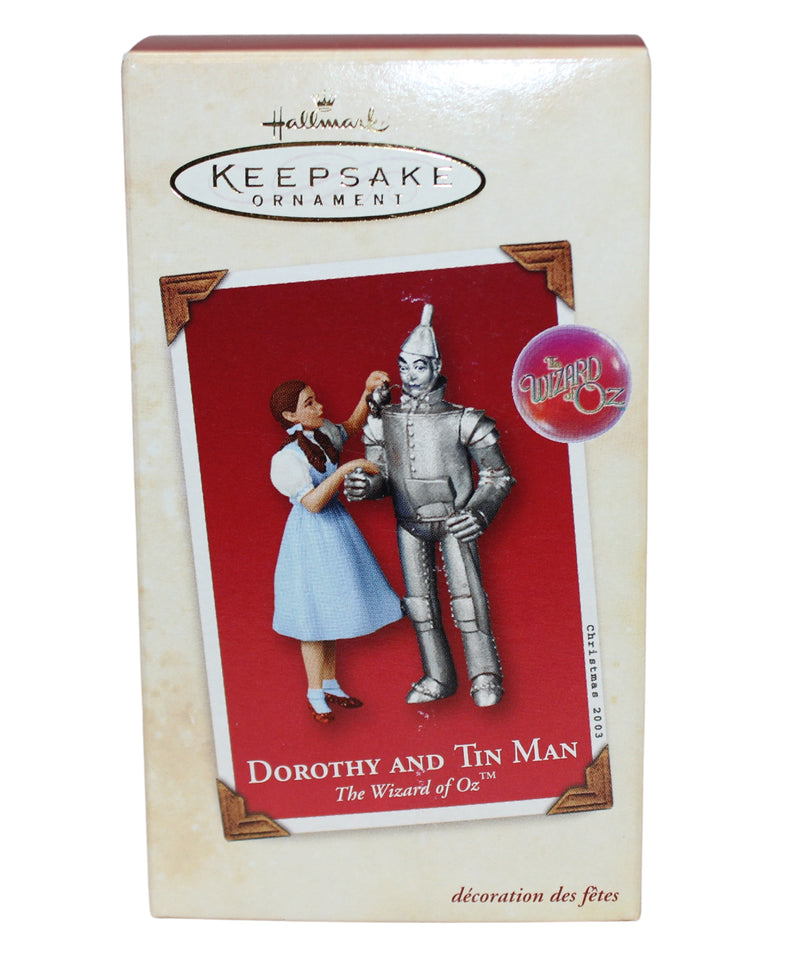 Hallmark Ornament: 2003 Dorothy and Tin Man | QXI8299 | Wizard of Oz