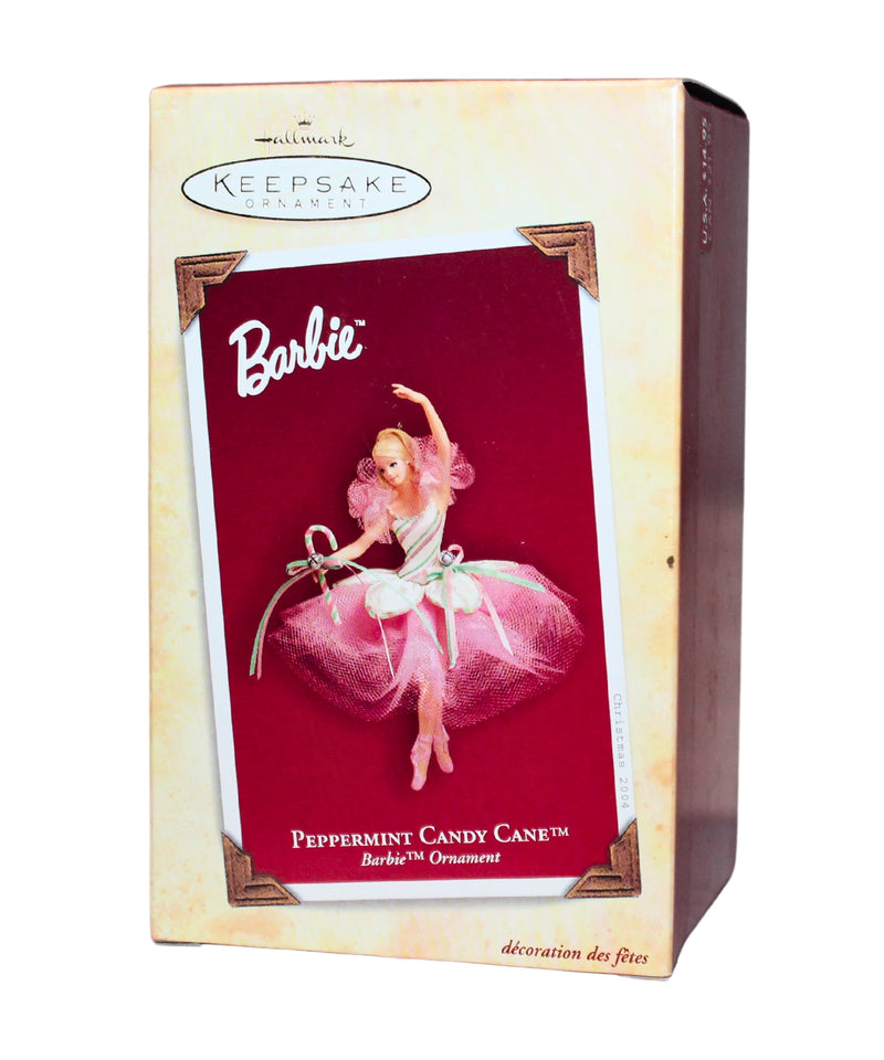 Hallmark Ornament: 2004 Peppermint Candy Cane | QXI8544 | Barbie