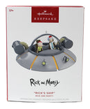 Hallmark Rick's Ship - Rick and Morty Keepsake Ornament 2025 QXI8452
