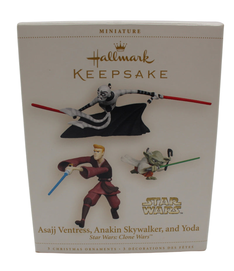 Hallmark Ornament: 2006 Asajj Ventress, Anakin Skywalker, and Yoda | QXM2113