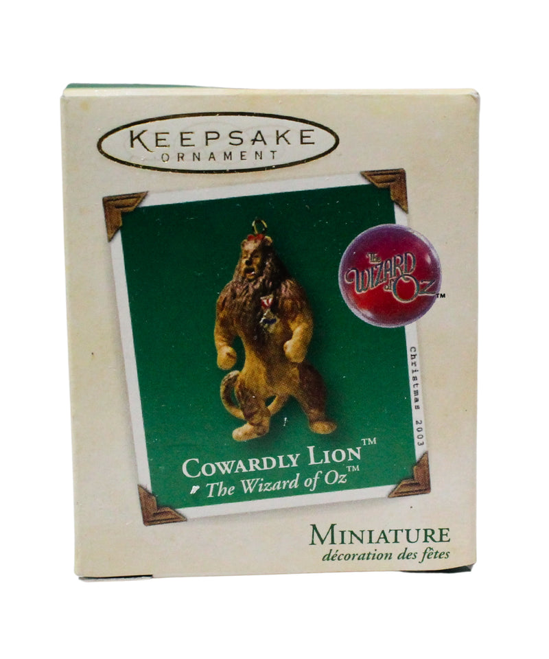 Hallmark Ornament: 2003 Cowardly Lion | QXM4219