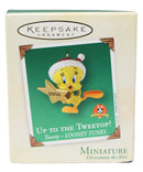 Hallmark Up to the Tweetop! - Tweety LT, Minature Keepsake Ornament 2002 QXM4396