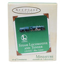 Hallmark Steam Locomotive & Tender - Lionel, Mini Keepsake Ornament 2003 QXM4887