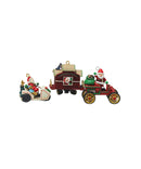 Hallmark Here Comes Santa - Miniature, Set of 3 Keepsake Ornament 2003 QXM4929