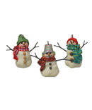 Hallmark The Snowmen of Mitford - Mini, Set of 3 Keepsake Ornament 2003 QXM4959