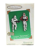Hallmark Clone Troopers - Starwars, Mini, Keepsake Ornament 2003 QXM5127