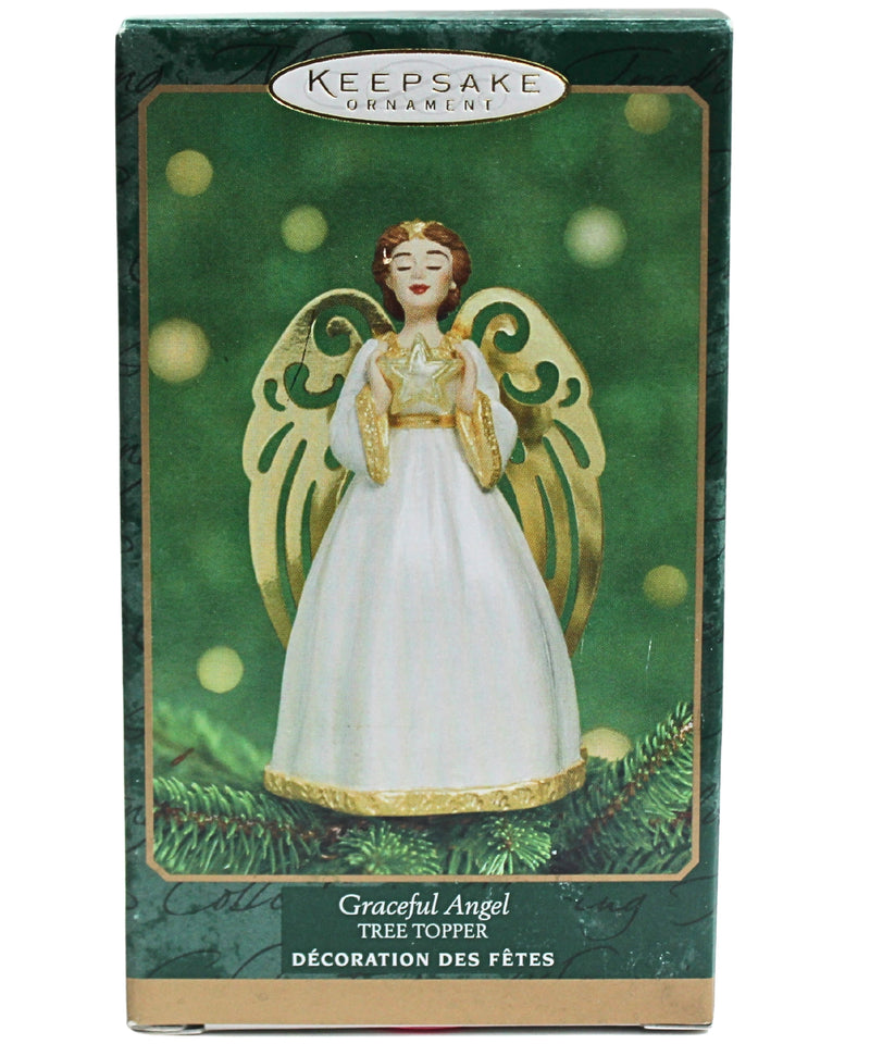 Hallmark Ornament: 2001 Graceful Angel Tree Topper | QXM5385 | Miniature