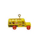 Hallmark School Bus - Fisher Price, Miniature Keepsake Ornament 2018 QXM8136