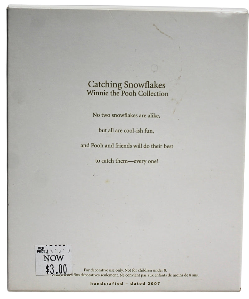 Hallmark Ornament: 2007 Catching Snowflakes | QXM8139 | Miniature