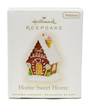 Hallmark Home Sweet Home - Miniature, Keepsake Ornament 2009 QXM9032