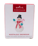 Hallmark Ornament: 2024 Nostalgic Snowman | QXM9294
