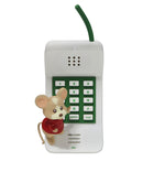 Hallmark Holiday Hello - Phone Recorder Ornament  Keepsake Ornament 1994 QXR6116