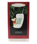 Hallmark Holiday Hello - Phone Recorder Ornament  Keepsake Ornament 1994 QXR6116
