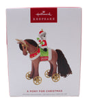 Hallmark Ornament: 2024 A Pony For Christmas | QXR8021 | Motion