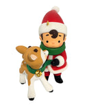Hallmark Young Santa - Reindeer Keepsake Ornament 2025 QXR8462