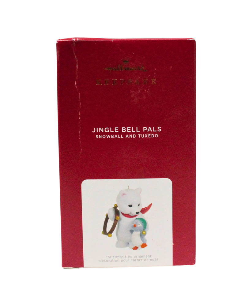 Hallmark Ornament: 2021 Jingle Bell Pals - Snowball and Tuxedo - 21st in the Snowball and Tuxedo Series | QXR9165