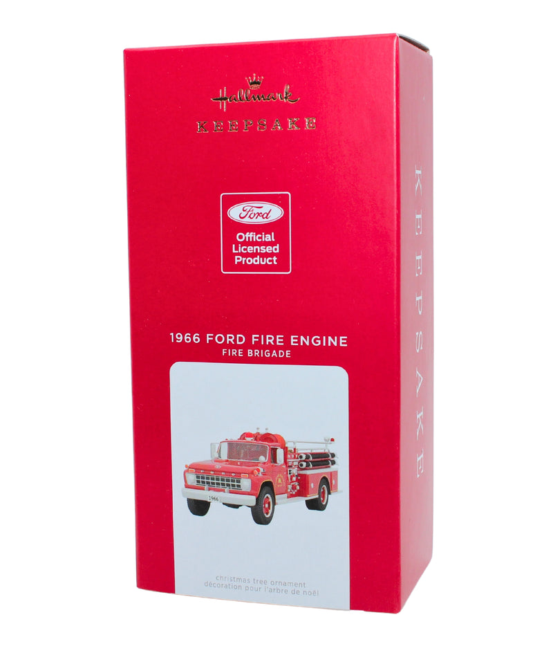 Hallmark Ornament: 2021 1966 Ford Fire Engine | QXR9262