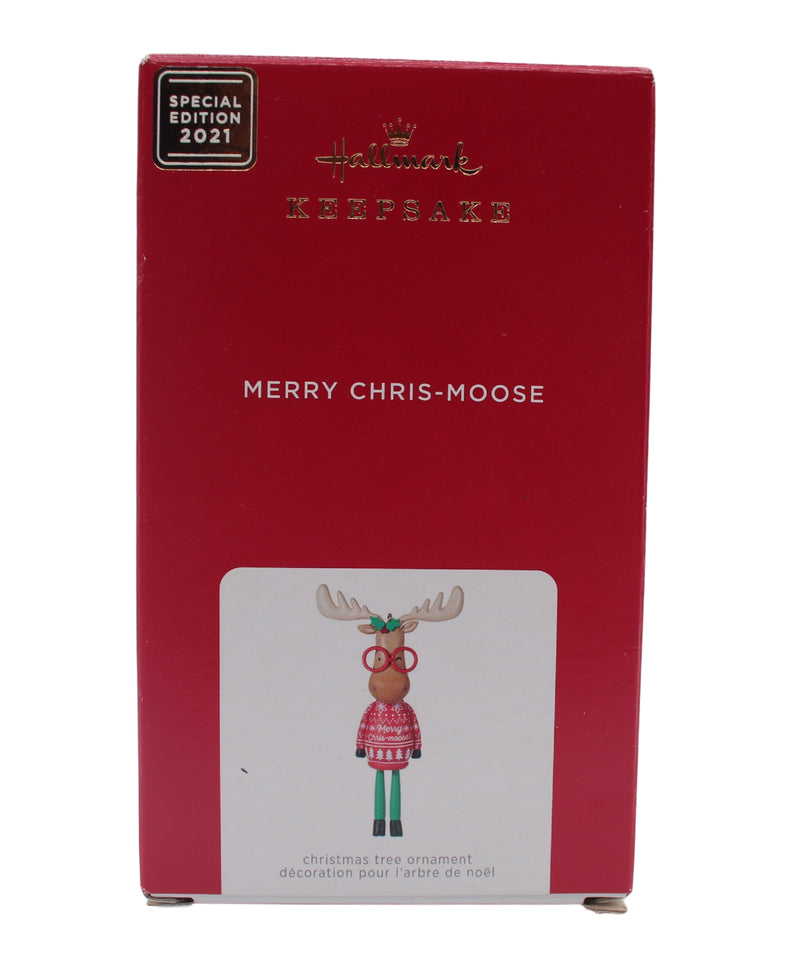 Hallmark Ornament: 2021 Merry Chris-Moose | QXT4102