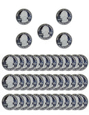 2000 - 2018 S Quarter Cameo Proof Roll 90% Silver (40 Coins) Random Mix