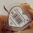 Authenticated Beanie Baby: 3rd Generation Teddy New Face Brown Bear