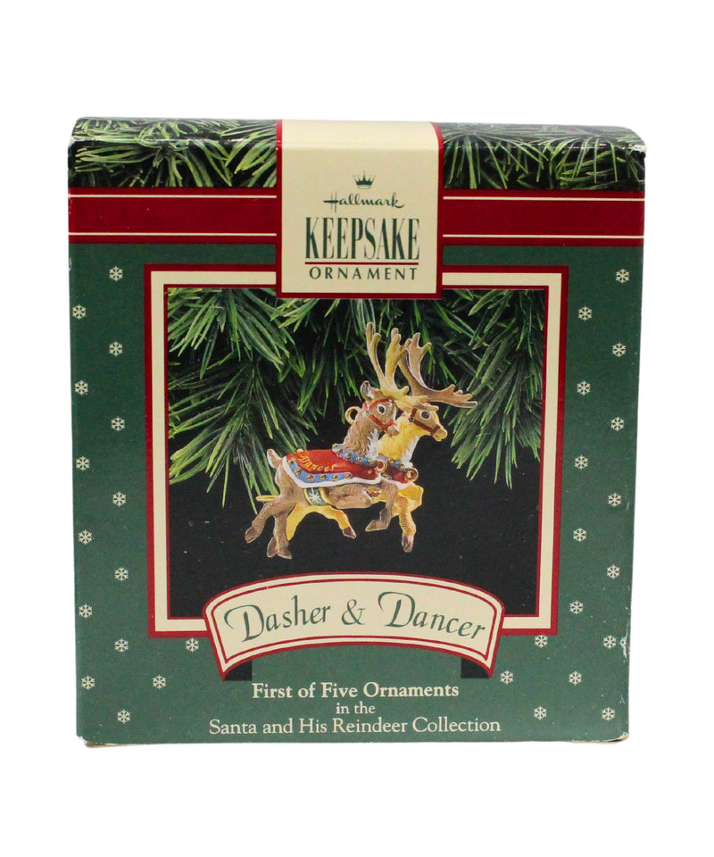 Hallmark Ornament: 1992 Dasher and Dancer | XPR9735