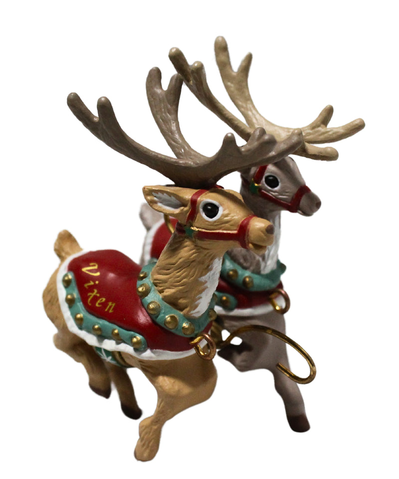 Hallmark Ornament: 1992 Prancer and Vixen  | XPR9736