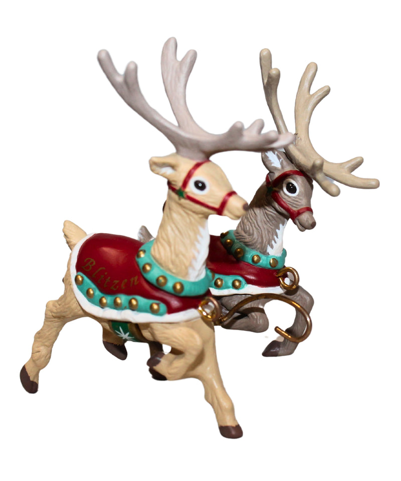 Hallmark Ornament: 1992 Donder & Blitzen  | XPR9738