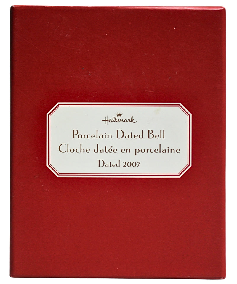 Hallmark Ornament: 2007 Porcelain Dated Bell | XRC4565 | Bell