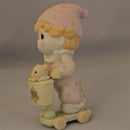 Precious Moments: B0011 Scootin' By Just To Say Hi