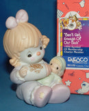 Precious Moments: b0109 Can't Get Enough of Our Club | Birthday Club Charter Member