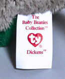 Ty Holiday Baby Beanie - Dickens the Christmas Mouse