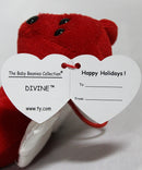 Baby Beanies (Ornaments) - Divine the Red Bear