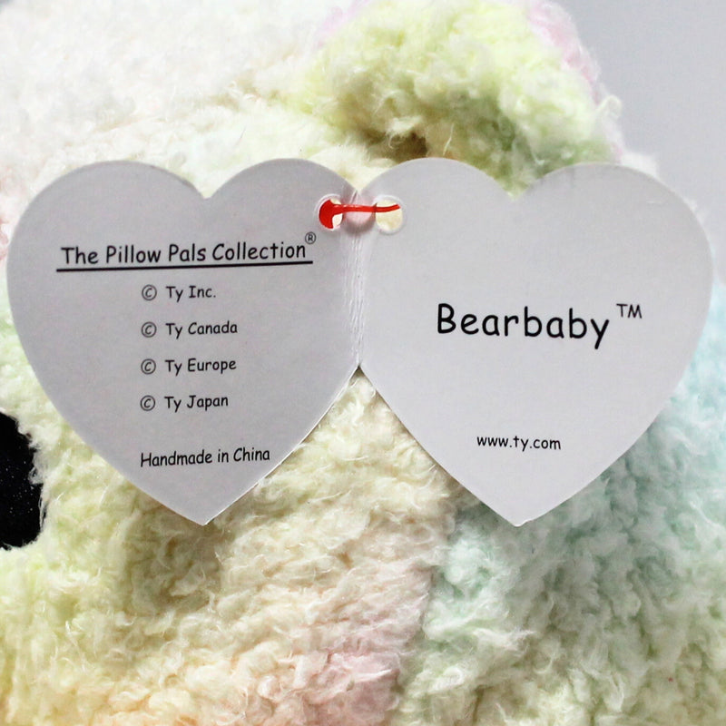 Baby Ty - Bearbaby the Ty-Dye Teddy Bear, Large, Rattle