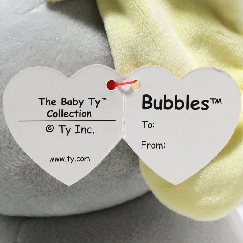 Baby Ty - Bubbles the Grey Elephant, Regular