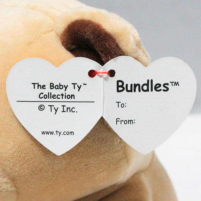 Baby Ty - Bundles the Brown Teddy Bear, Regular