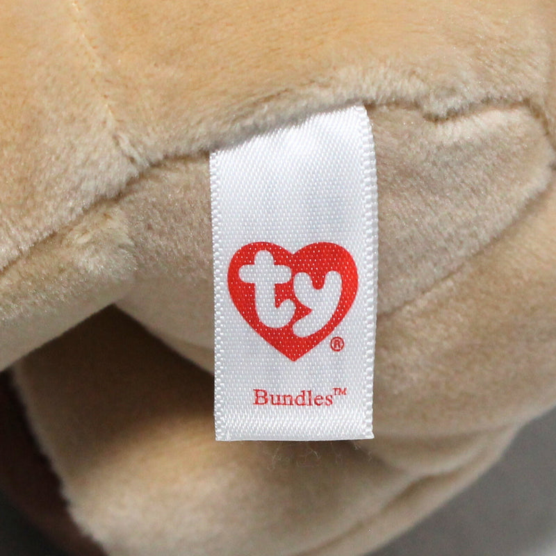 Baby Ty - Bundles the Brown Teddy Bear, Regular