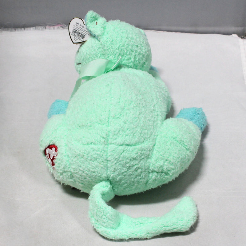 Baby Ty - Kittybaby the Green Cat, Large, Rattle