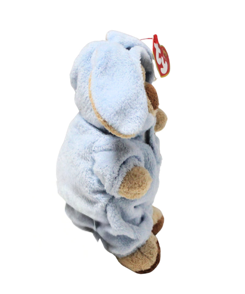 Baby Ty - Love to baby the Teddy Bear (Wearing Blue Bunny Pajamas)