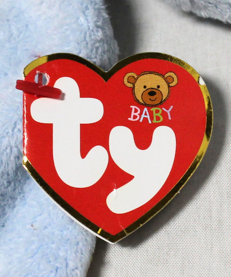 Baby Ty - Love to baby the Teddy Bear (Wearing Blue Bunny Pajamas)