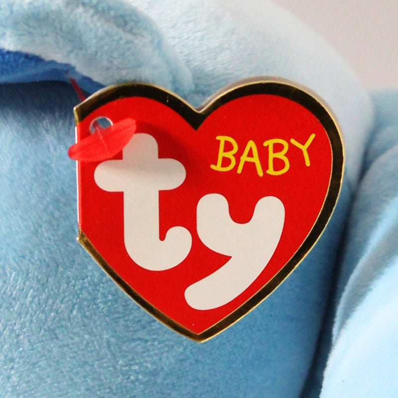 Baby Ty - Lullaby the Blue Teddy Bear, Medium