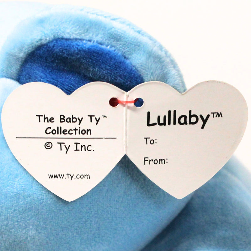 Baby Ty - Lullaby the Blue Teddy Bear, Medium