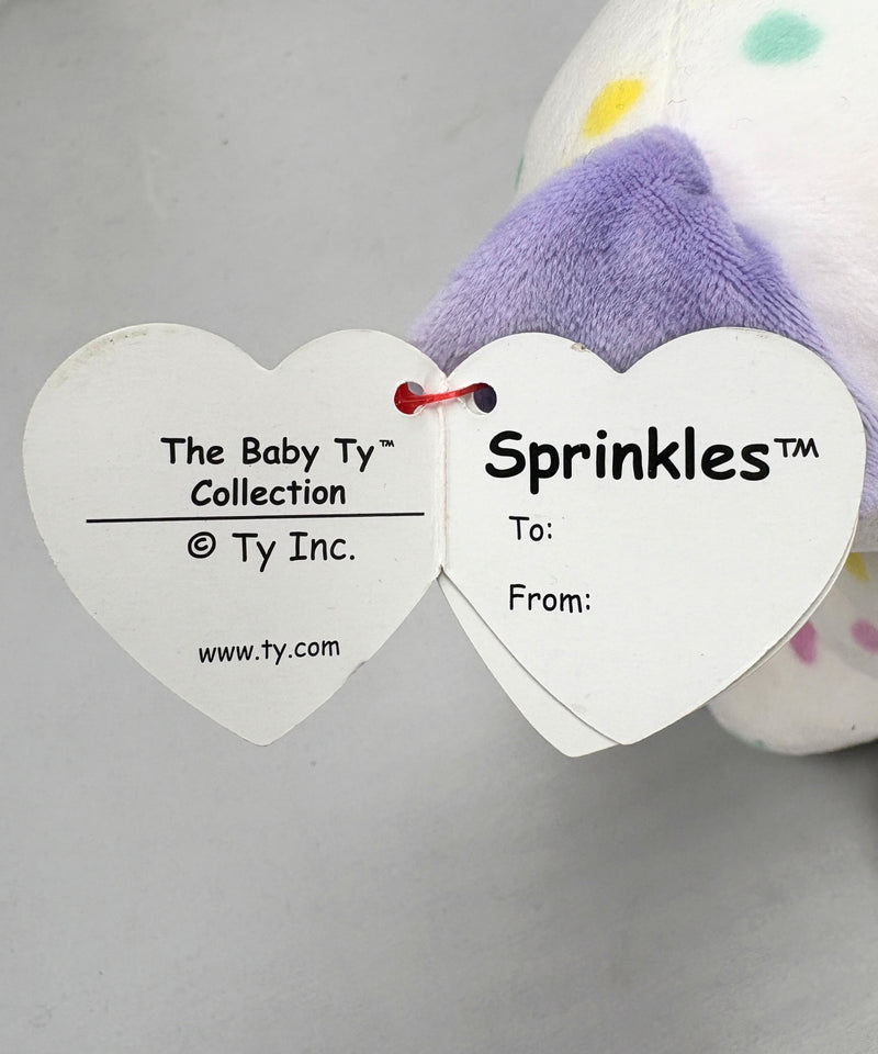 Baby Ty - Sprinkles the Dog, Regular (6")