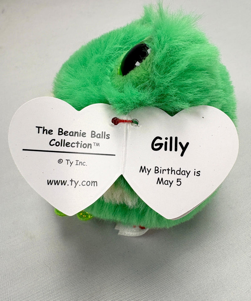 Ty Beanie Balls (Puffies) - Gilly the Frog