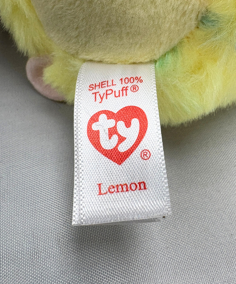 Ty Beanie Balls (Puffies) - Lemon the Yellow Bunny