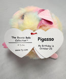Ty Beanie Balls (Puffies) - Pigasso the Pig