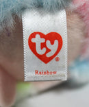 Beanie Balls- Rainbow the Dog, Glitter Eyes