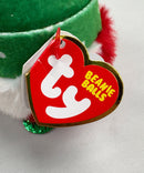 Ty Beanie Balls (Puffies) - Turvey the Christmas Gnome