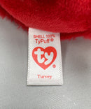Ty Beanie Balls (Puffies) - Turvey the Christmas Gnome