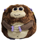 Beanie Ballz- Bananas the Monkey, Solid Eyes