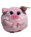 Beanie Ballz- Beans the Pig, Solid Eyes